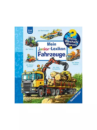 RAVENSBURGER | Livre - Wieso Weshalb Warum - Mon Junior - Lexique : Véhicules | 